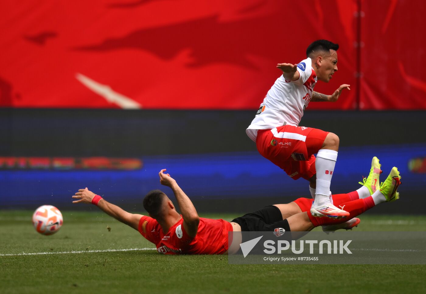 Russia Soccer Premier-League Khimki - Spartak