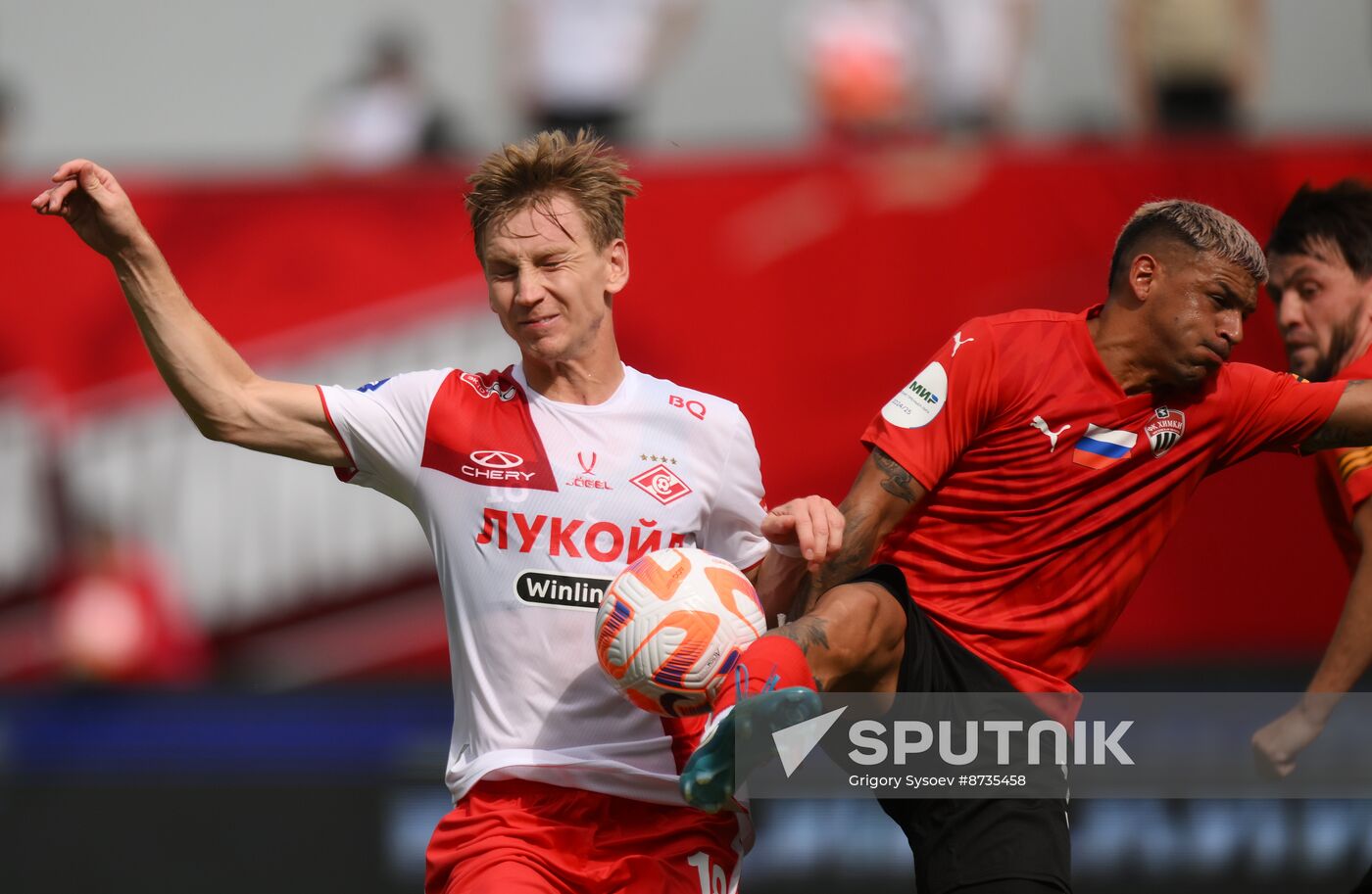 Russia Soccer Premier-League Khimki - Spartak