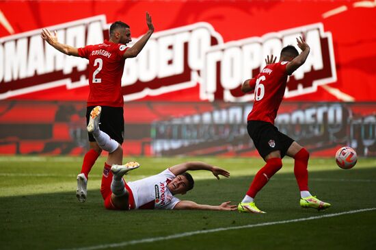 Russia Soccer Premier-League Khimki - Spartak