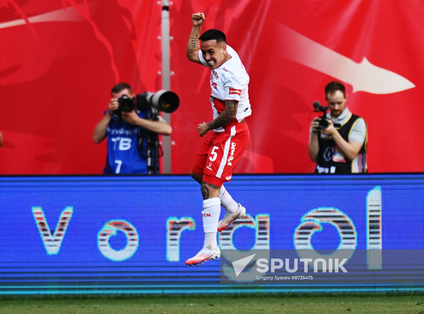 Russia Soccer Premier-League Khimki - Spartak