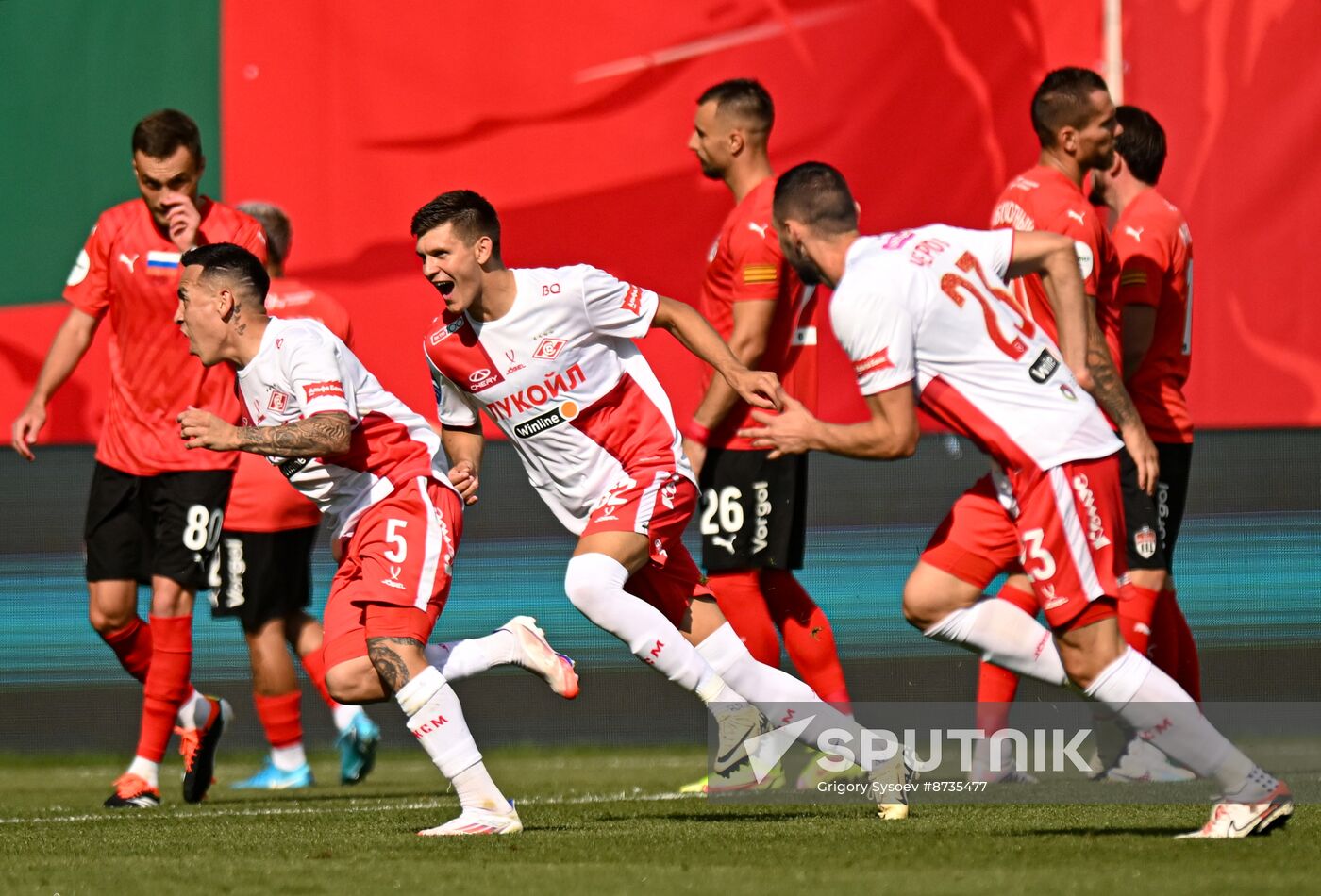 Russia Soccer Premier-League Khimki - Spartak