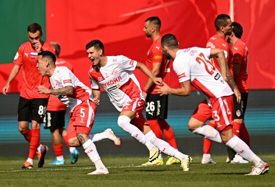 Russia Soccer Premier-League Khimki - Spartak