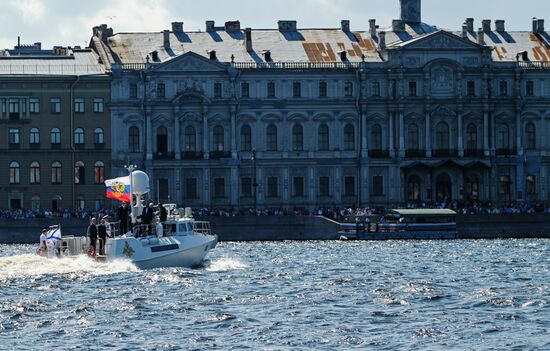 Russia Putin Navy Day Parade