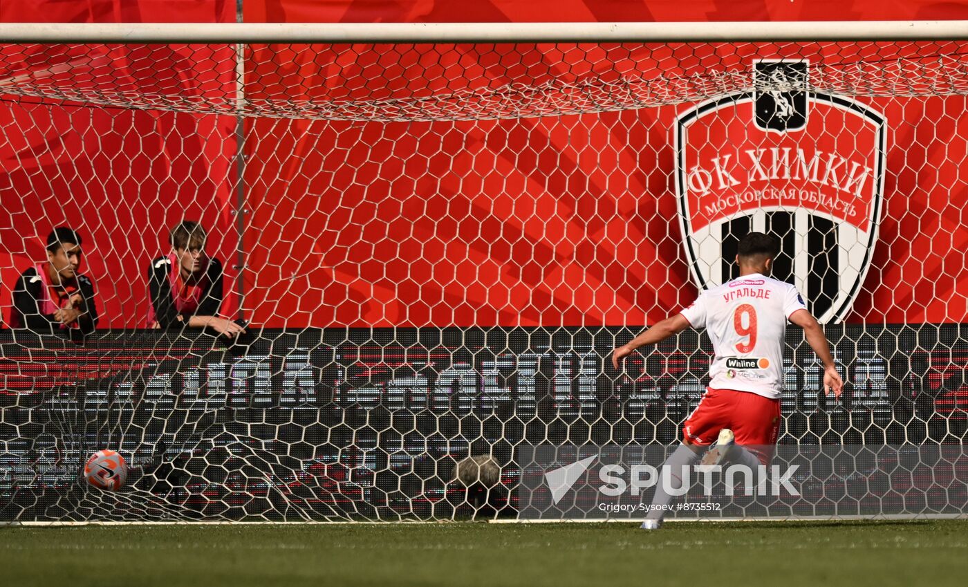 Russia Soccer Premier-League Khimki - Spartak