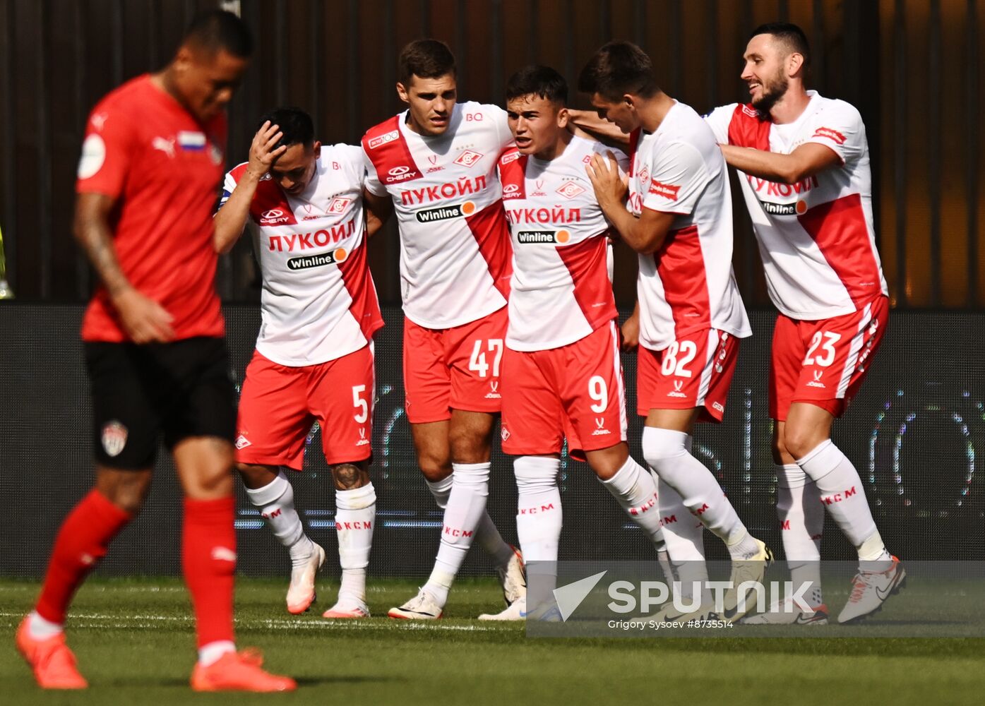 Russia Soccer Premier-League Khimki - Spartak