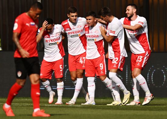 Russia Soccer Premier-League Khimki - Spartak