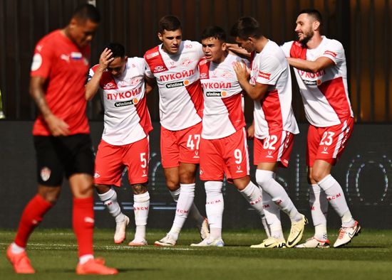 Russia Soccer Premier-League Khimki - Spartak