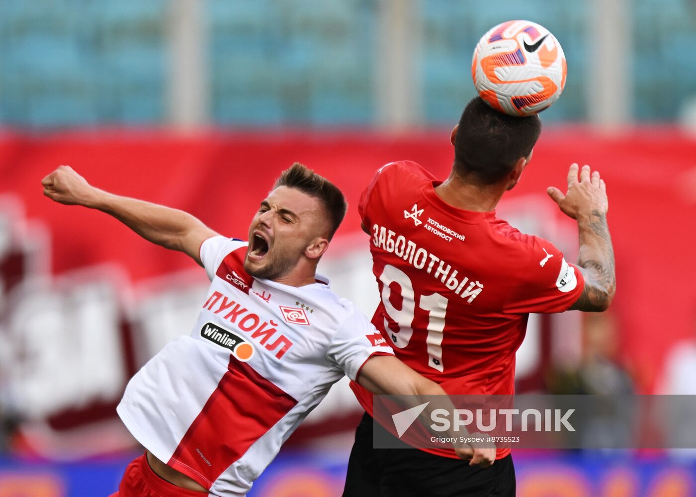 Russia Soccer Premier-League Khimki - Spartak