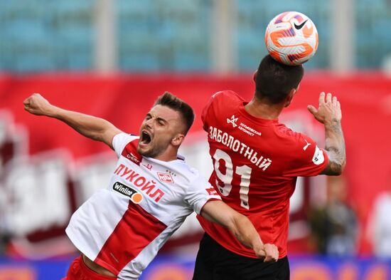 Russia Soccer Premier-League Khimki - Spartak