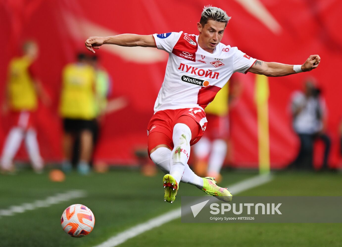 Russia Soccer Premier-League Khimki - Spartak