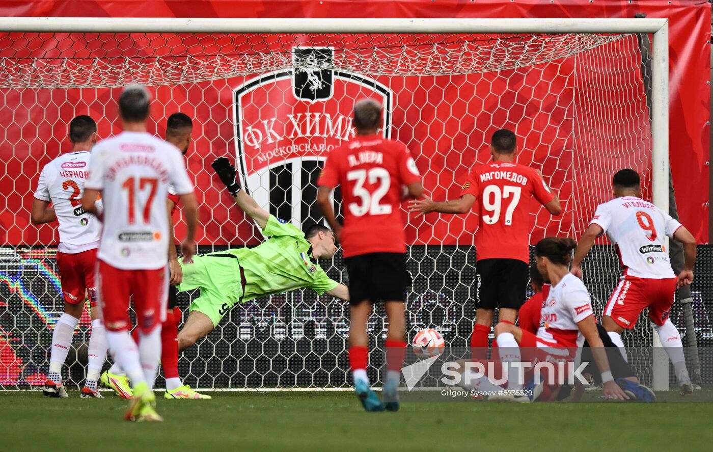 Russia Soccer Premier-League Khimki - Spartak