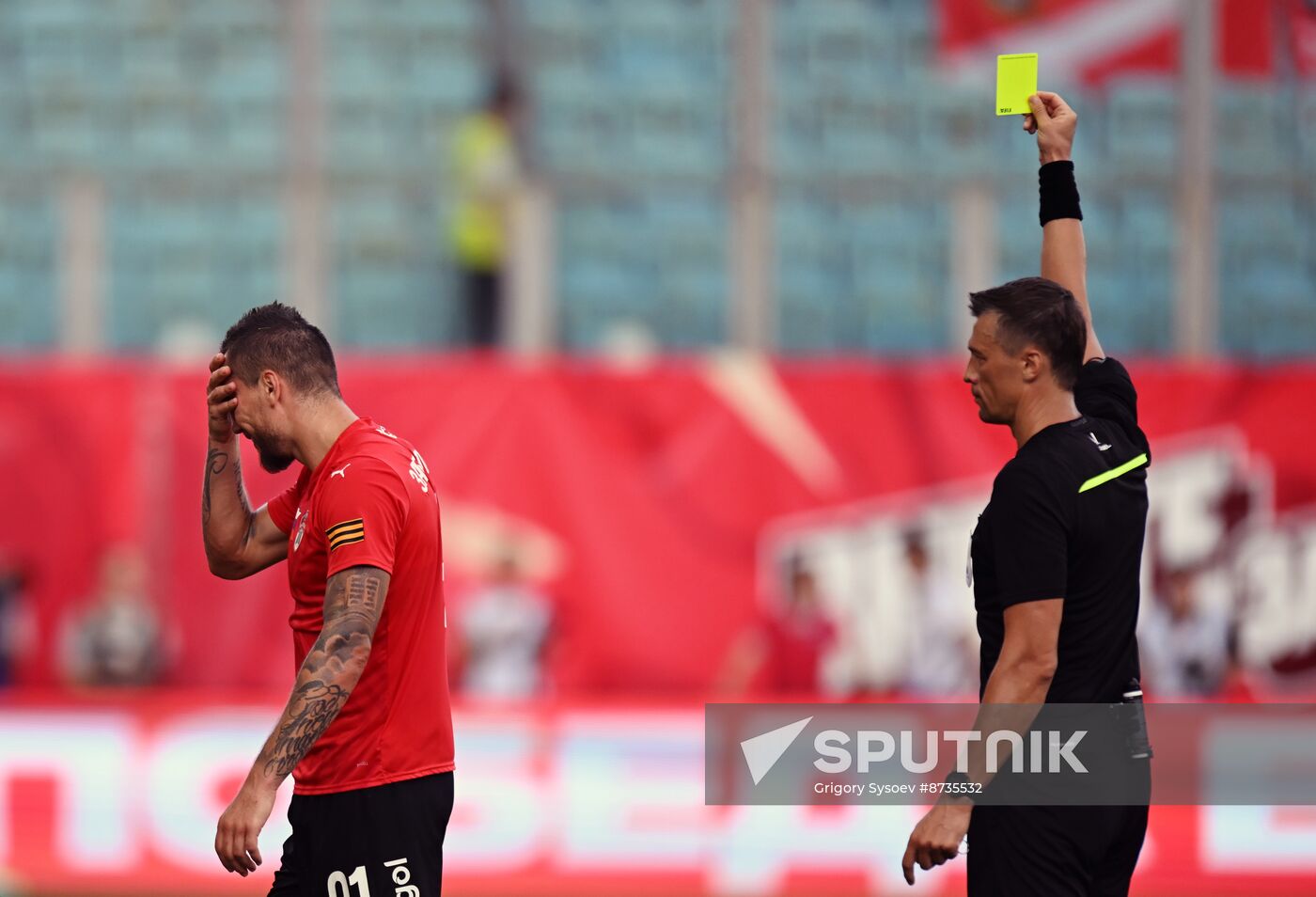 Russia Soccer Premier-League Khimki - Spartak