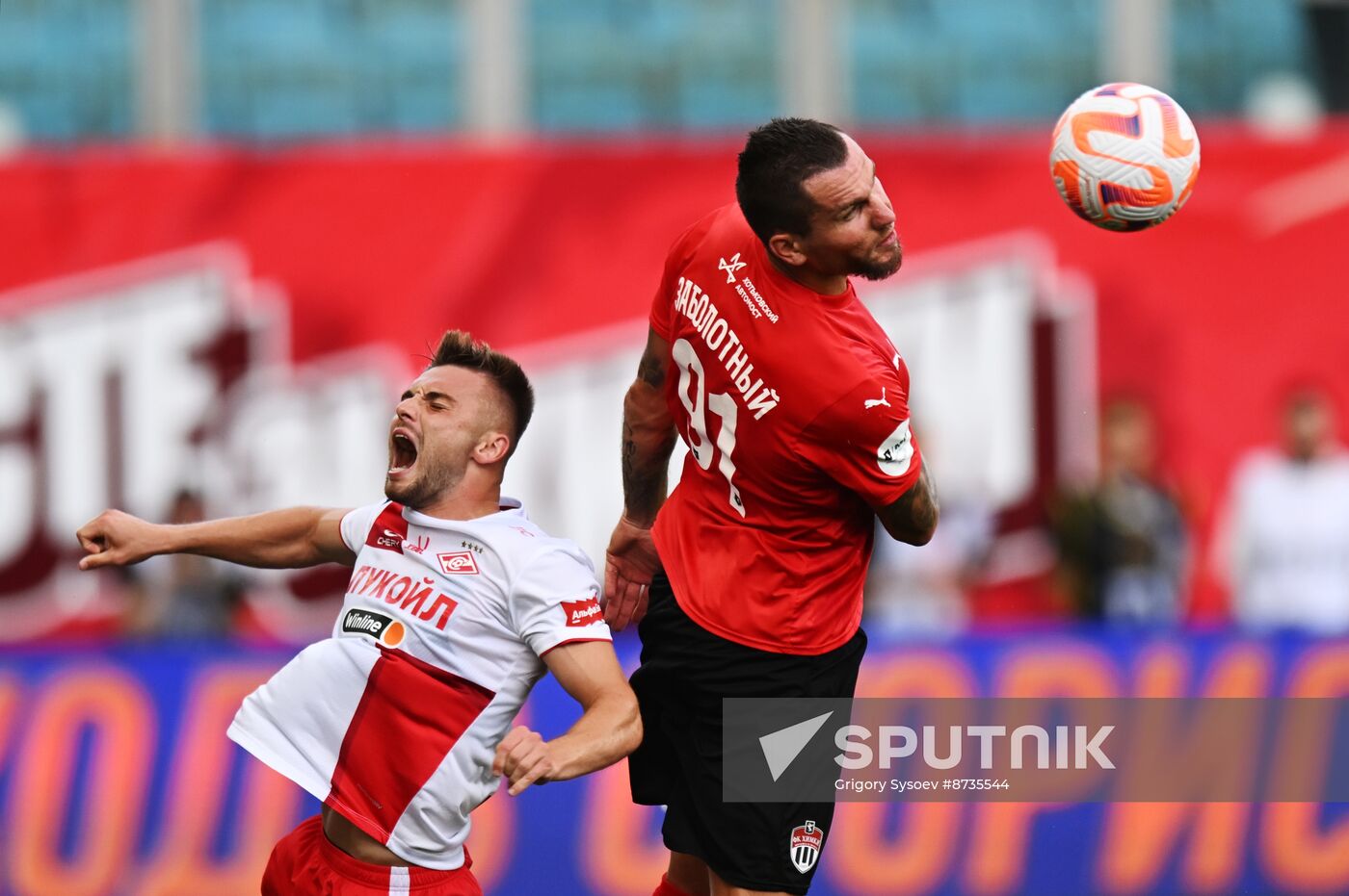 Russia Soccer Premier-League Khimki - Spartak