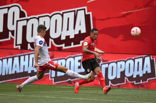 Russia Soccer Premier-League Khimki - Spartak