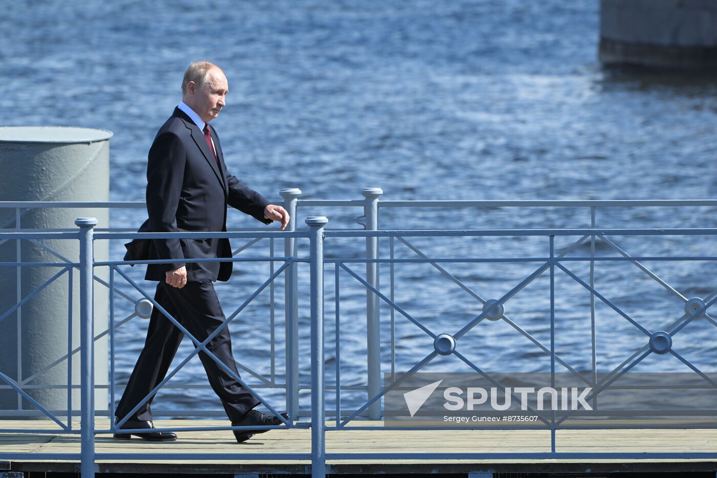 Russia Putin Navy Day Parade