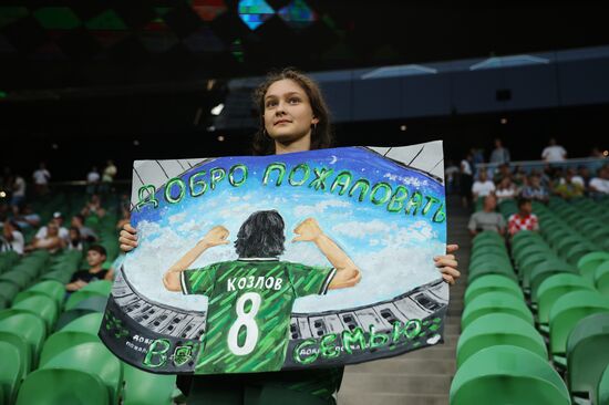 Russia Soccer Premier-League Krasnodar - Makhachkala