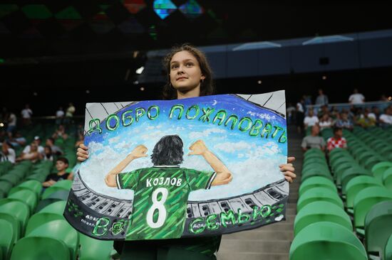 Russia Soccer Premier-League Krasnodar - Makhachkala