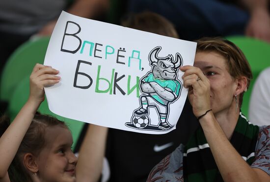 Russia Soccer Premier-League Krasnodar - Makhachkala