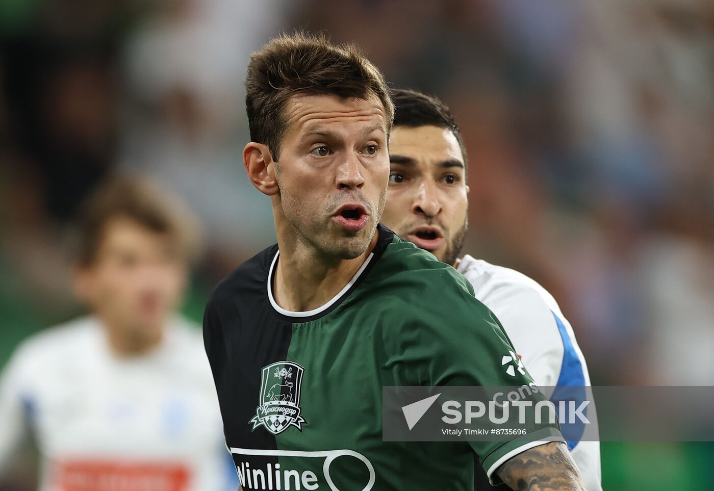 Russia Soccer Premier-League Krasnodar - Makhachkala