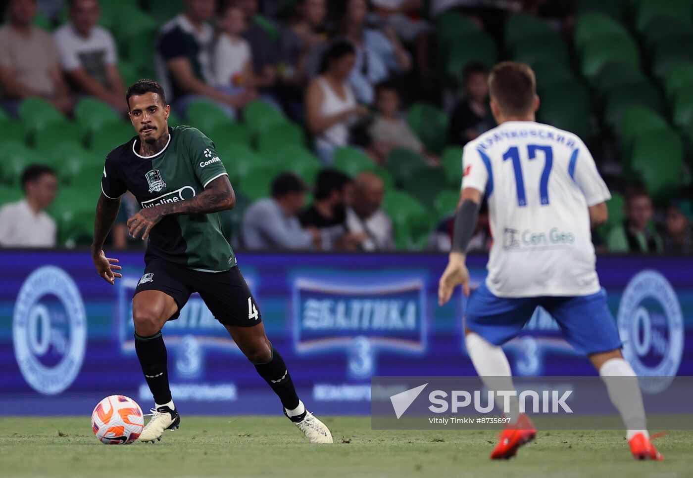 Russia Soccer Premier-League Krasnodar - Makhachkala
