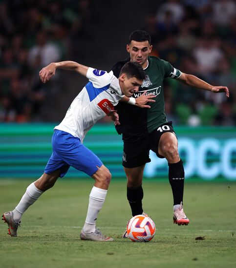 Russia Soccer Premier-League Krasnodar - Makhachkala