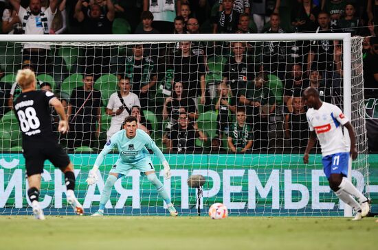 Russia Soccer Premier-League Krasnodar - Makhachkala
