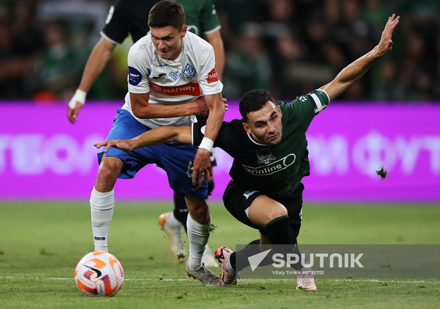 Russia Soccer Premier-League Krasnodar - Makhachkala