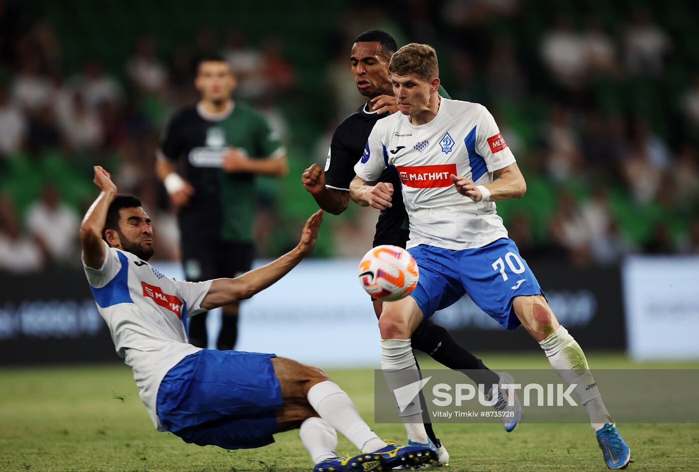 Russia Soccer Premier-League Krasnodar - Makhachkala