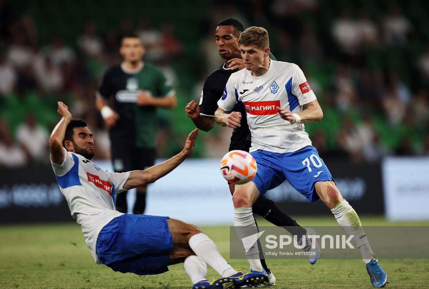 Russia Soccer Premier-League Krasnodar - Makhachkala
