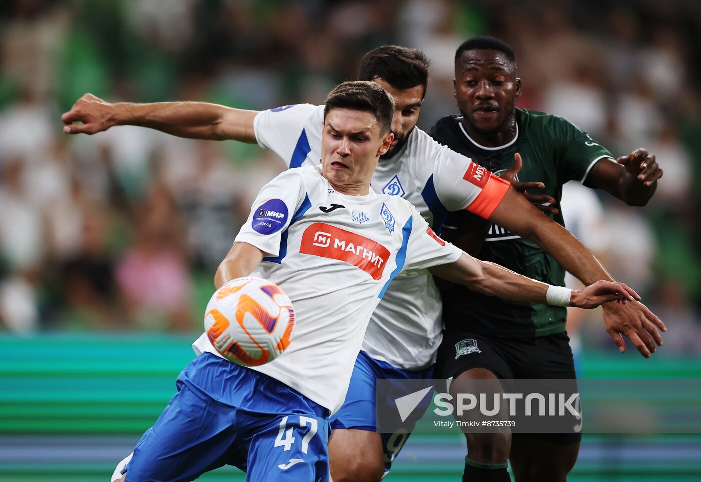 Russia Soccer Premier-League Krasnodar - Makhachkala