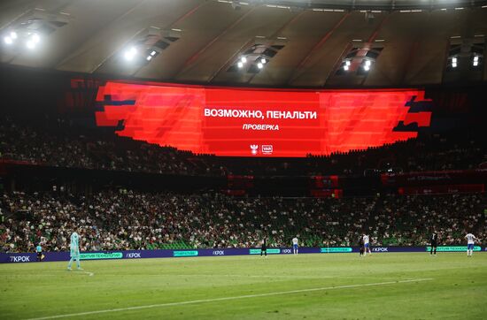 Russia Soccer Premier-League Krasnodar - Makhachkala