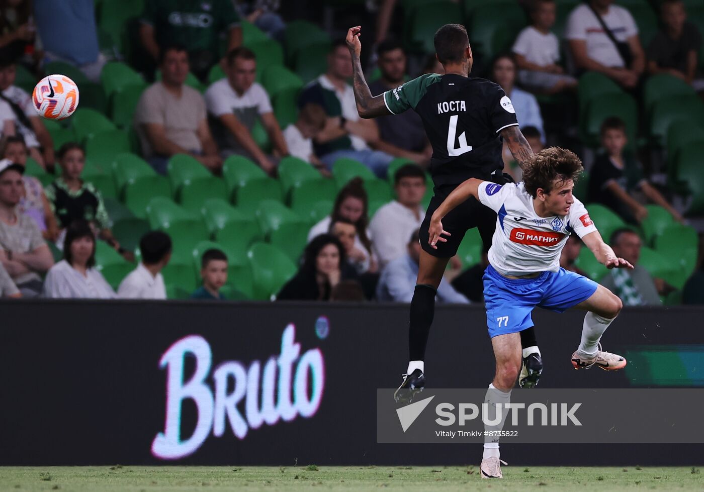 Russia Soccer Premier-League Krasnodar - Makhachkala