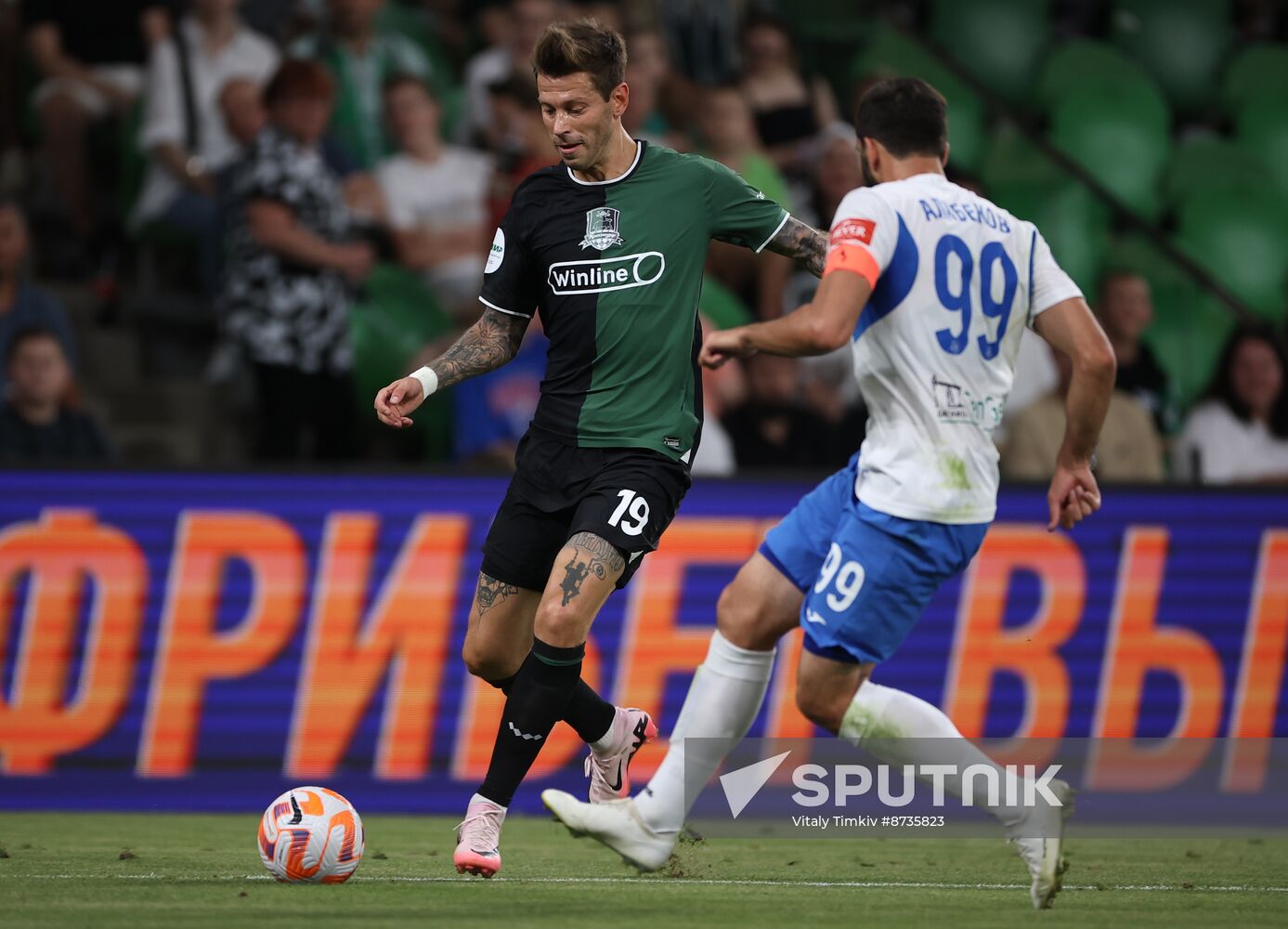 Russia Soccer Premier-League Krasnodar - Makhachkala