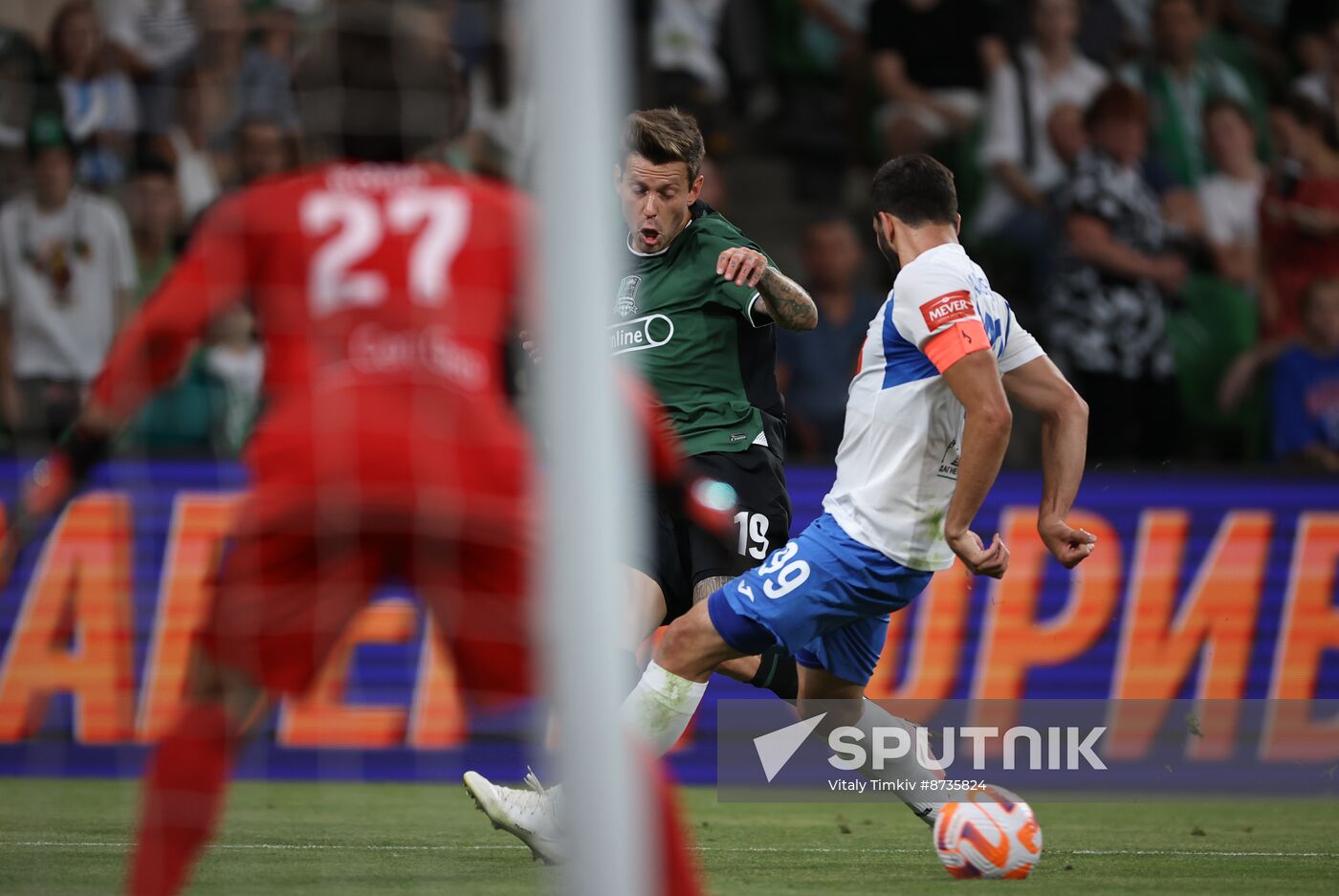 Russia Soccer Premier-League Krasnodar - Makhachkala