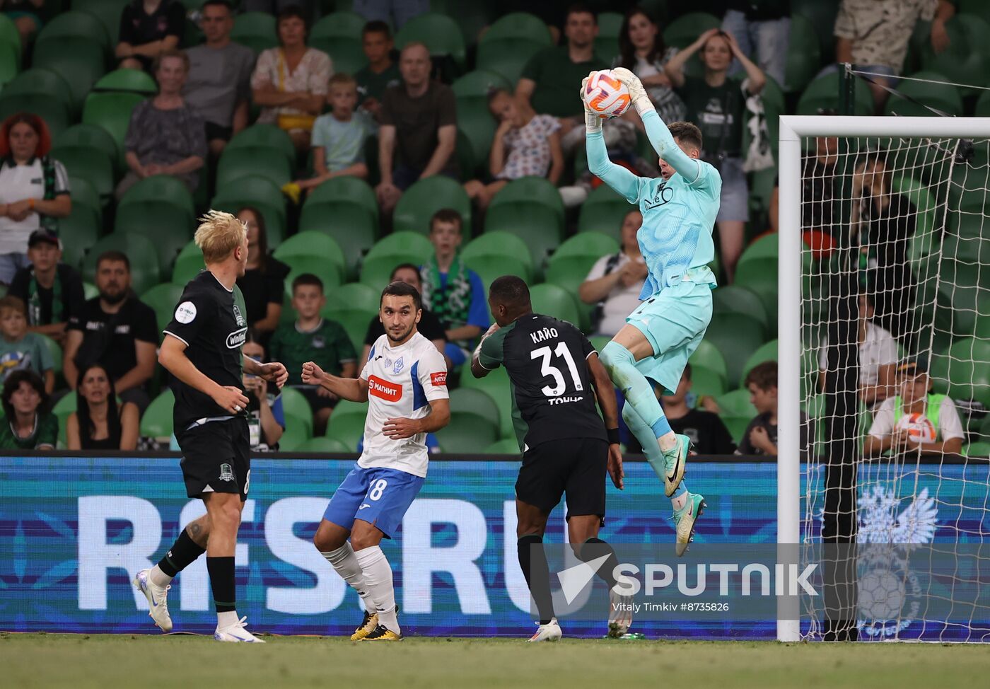 Russia Soccer Premier-League Krasnodar - Makhachkala