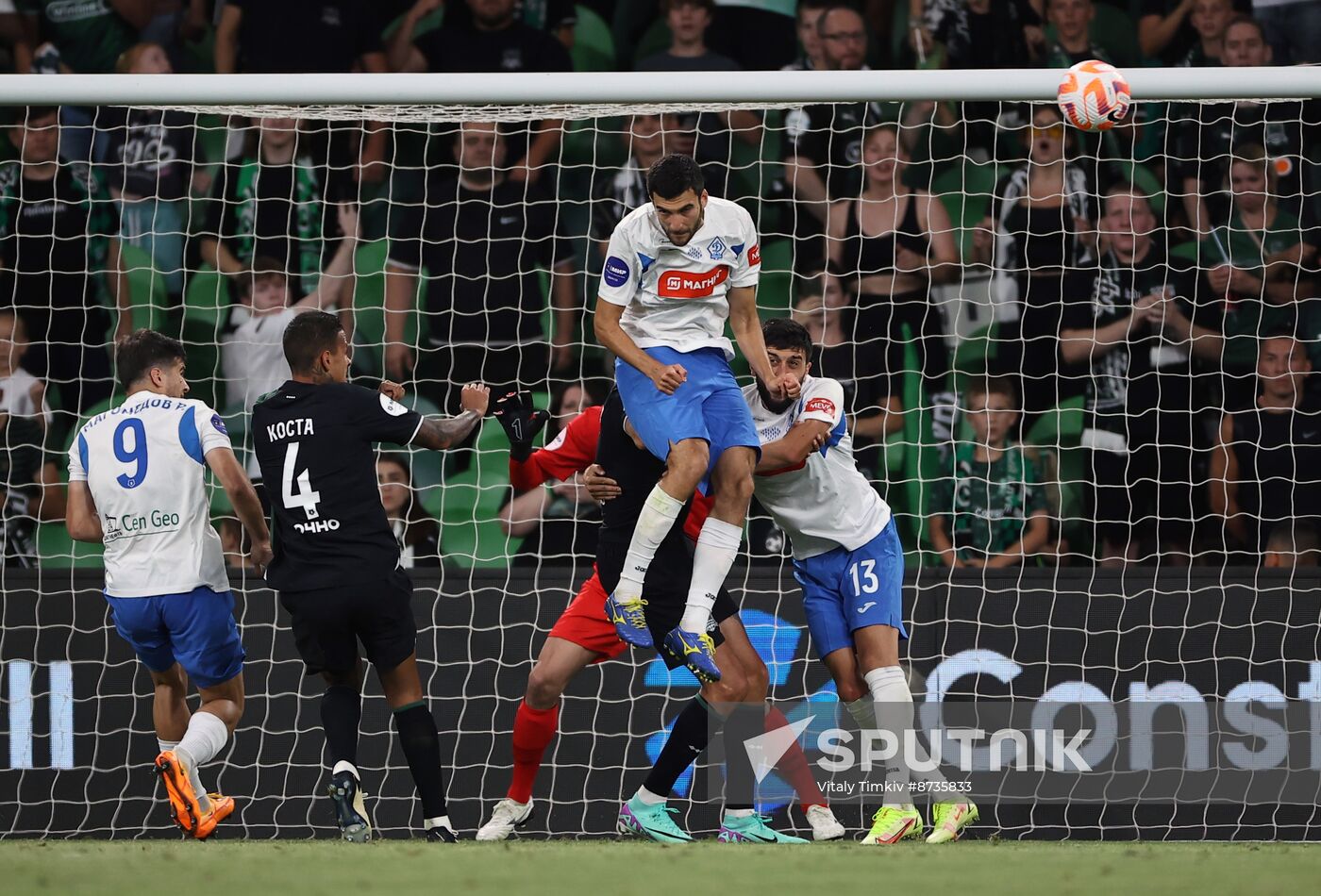 Russia Soccer Premier-League Krasnodar - Makhachkala