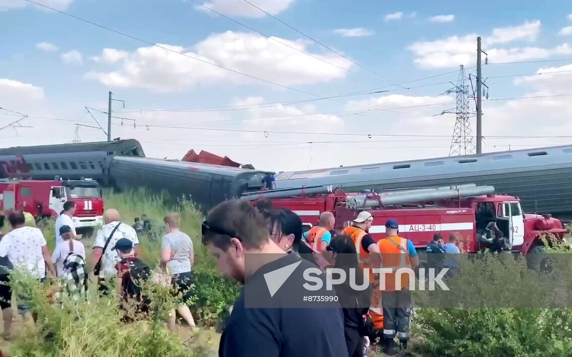 Russia Train Accident