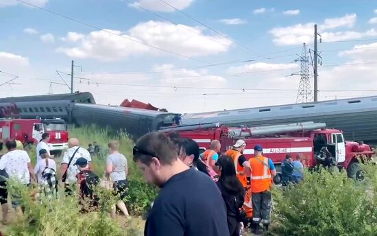 Russia Train Accident