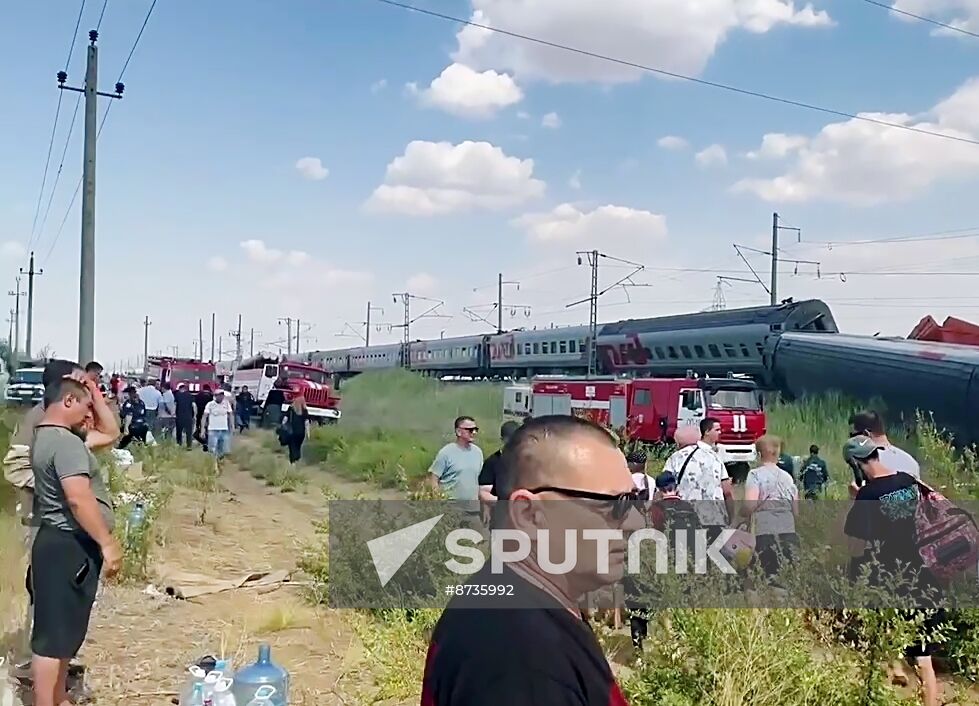 Russia Train Accident