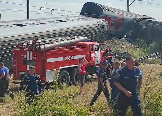 Russia Train Accident