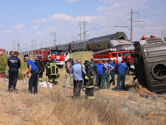 Russia Train Accident