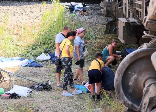 Russia Train Accident