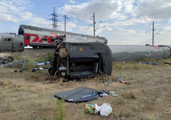 Russia Train Accident