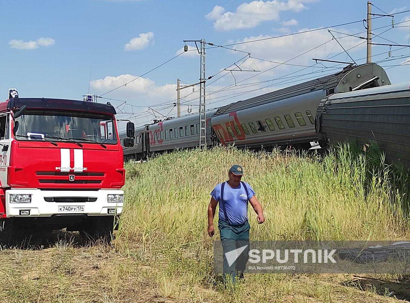 Russia Train Accident