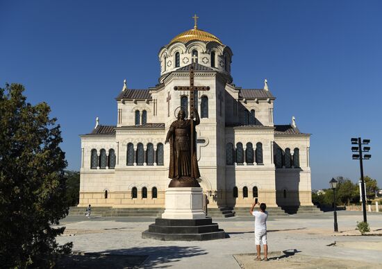 Russia Crimea Church Museum Complex