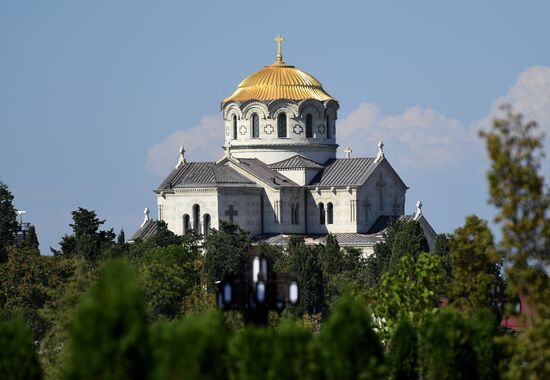 Russia Crimea Church Museum Complex