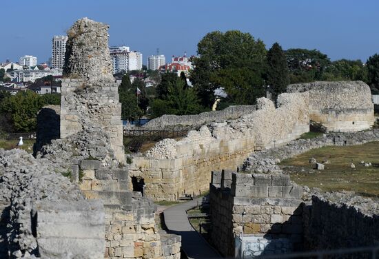 Russia Crimea Church Museum Complex