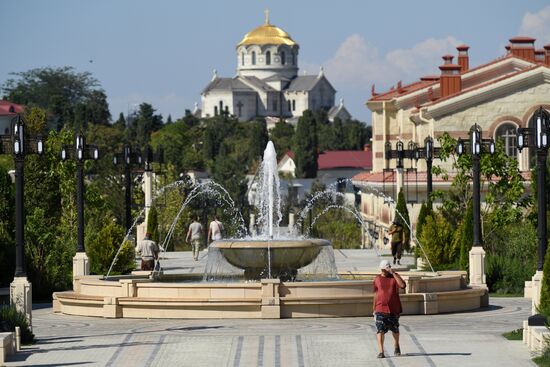 Russia Crimea Church Museum Complex