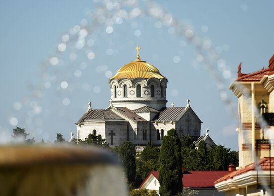 Russia Crimea Church Museum Complex