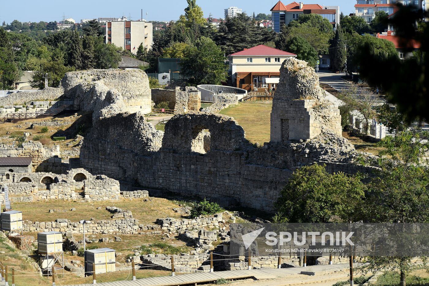 Russia Crimea Church Museum Complex